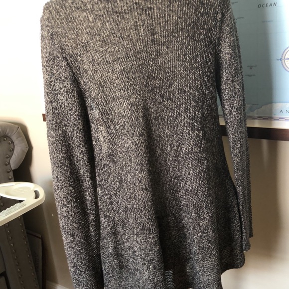 EILEEN FISHER Linen Open Tapered Cardigan - Picture 2 of 7